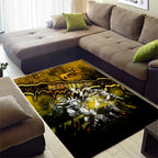 Step Into Horror Domain Hawks Football Area Rug Halloween Horror Movie Characters - Aussie Hoodie