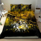 Step Into Horror Domain Hawks Football Bedding Set Halloween Horror Movie Characters - Aussie Hoodie