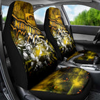 Step Into Horror Domain Hawks Football Car Seat Cover Halloween Horror Movie Characters - Aussie Hoodie