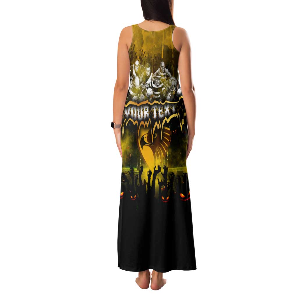 Step Into Horror Domain Hawks Football Family Matching Tank Maxi Dress and Hawaiian Shirt Halloween Horror Movie Characters - Aussie Hoodie