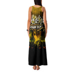 Step Into Horror Domain Hawks Football Family Matching Tank Maxi Dress and Hawaiian Shirt Halloween Horror Movie Characters - Aussie Hoodie