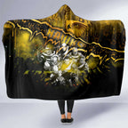 Step Into Horror Domain Hawks Football Hooded Blanket Halloween Horror Movie Characters - Aussie Hoodie