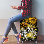 Step Into Horror Domain Hawks Football Luggage Cover Halloween Horror Movie Characters - Aussie Hoodie