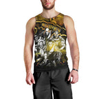 Step Into Horror Domain Hawks Football Men Tank Top Halloween Horror Movie Characters - Aussie Hoodie