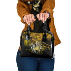 Step Into Horror Domain Hawks Football Shoulder Handbag Halloween Horror Movie Characters - Aussie Hoodie