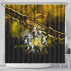 Step Into Horror Domain Hawks Football Shower Curtain Halloween Horror Movie Characters - Aussie Hoodie