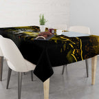 Step Into Horror Domain Hawks Football Tablecloth Halloween Horror Movie Characters - Aussie Hoodie