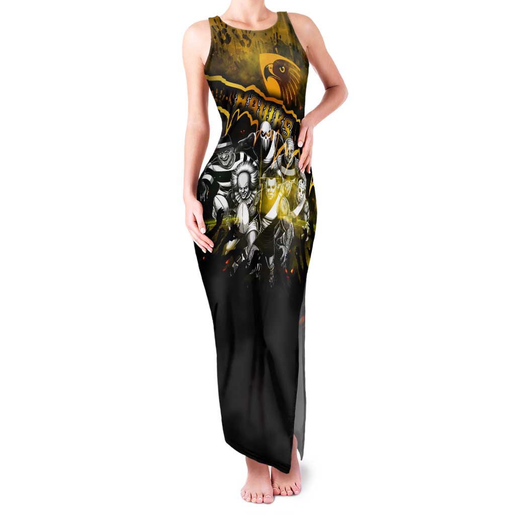 Step Into Horror Domain Hawks Football Tank Maxi Dress Halloween Horror Movie Characters - Aussie Hoodie