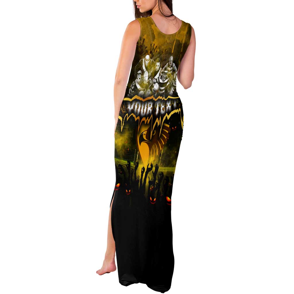 Step Into Horror Domain Hawks Football Tank Maxi Dress Halloween Horror Movie Characters - Aussie Hoodie