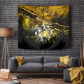 Step Into Horror Domain Hawks Football Tapestry Halloween Horror Movie Characters - Aussie Hoodie