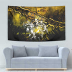 Step Into Horror Domain Hawks Football Tapestry Halloween Horror Movie Characters - Aussie Hoodie