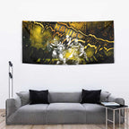 Step Into Horror Domain Hawks Football Tapestry Halloween Horror Movie Characters - Aussie Hoodie