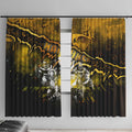 Step Into Horror Domain Hawks Football Window Curtain Halloween Horror Movie Characters - Aussie Hoodie