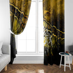 Step Into Horror Domain Hawks Football Window Curtain Halloween Horror Movie Characters - Aussie Hoodie