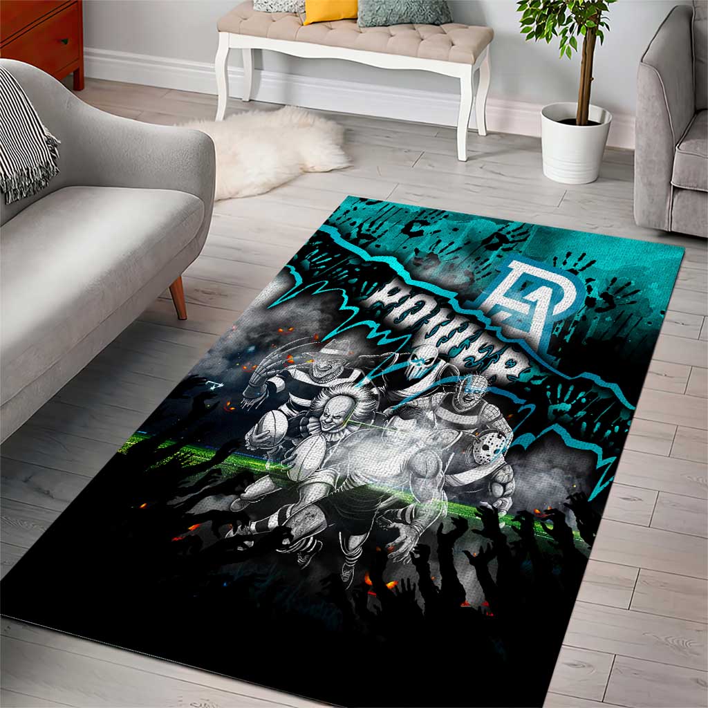 Step Into Horror Domain Power Football Area Rug Halloween Horror Movie Characters - Aussie Hoodie