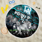 Step Into Horror Domain Power Football Beach Blanket Halloween Horror Movie Characters - Aussie Hoodie