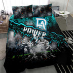 Step Into Horror Domain Power Football Bedding Set Halloween Horror Movie Characters - Aussie Hoodie