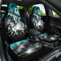 Step Into Horror Domain Power Football Car Seat Cover Halloween Horror Movie Characters - Aussie Hoodie