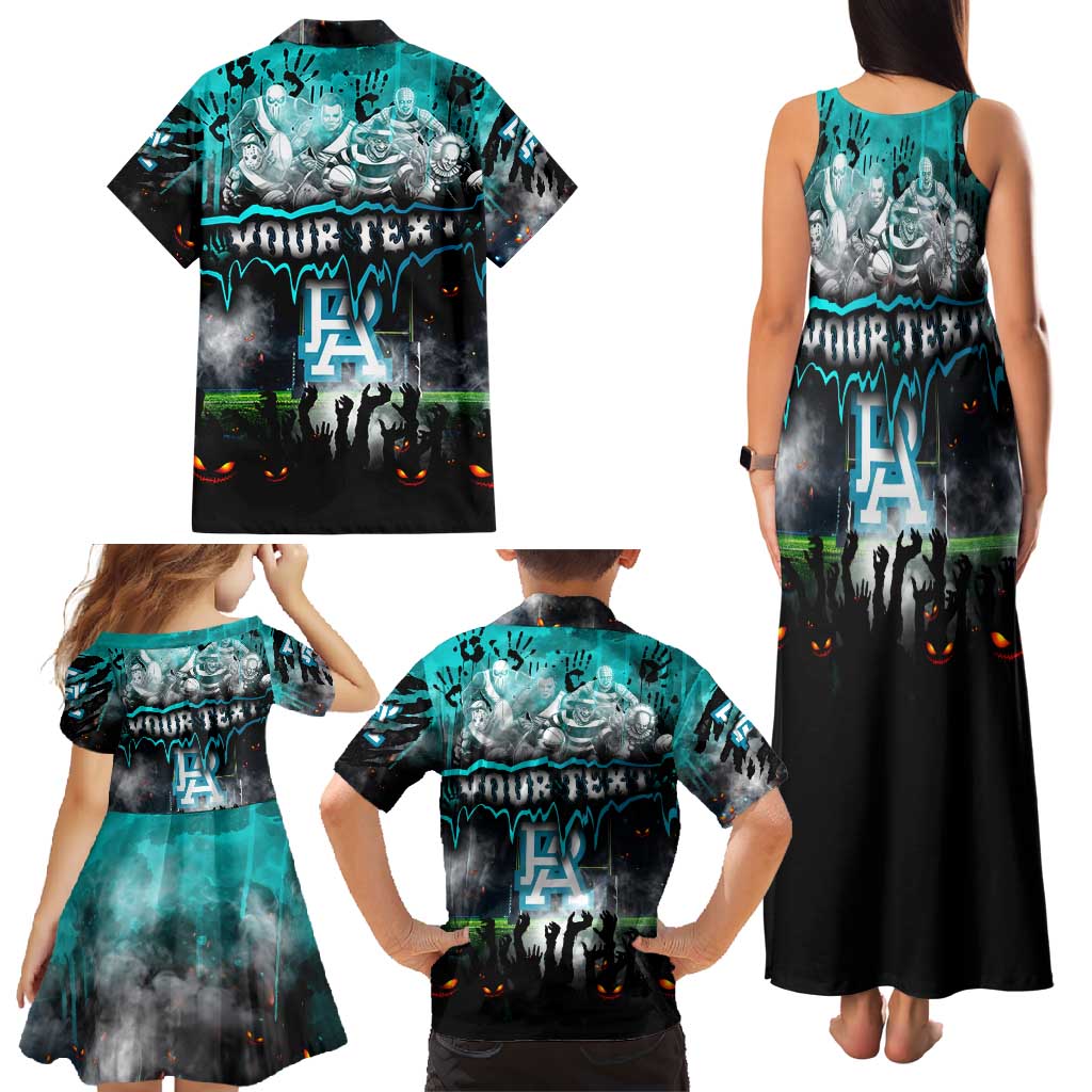 Step Into Horror Domain Power Football Family Matching Tank Maxi Dress and Hawaiian Shirt Halloween Horror Movie Characters - Aussie Hoodie