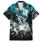 Step Into Horror Domain Power Football Hawaiian Shirt Halloween Horror Movie Characters - Aussie Hoodie