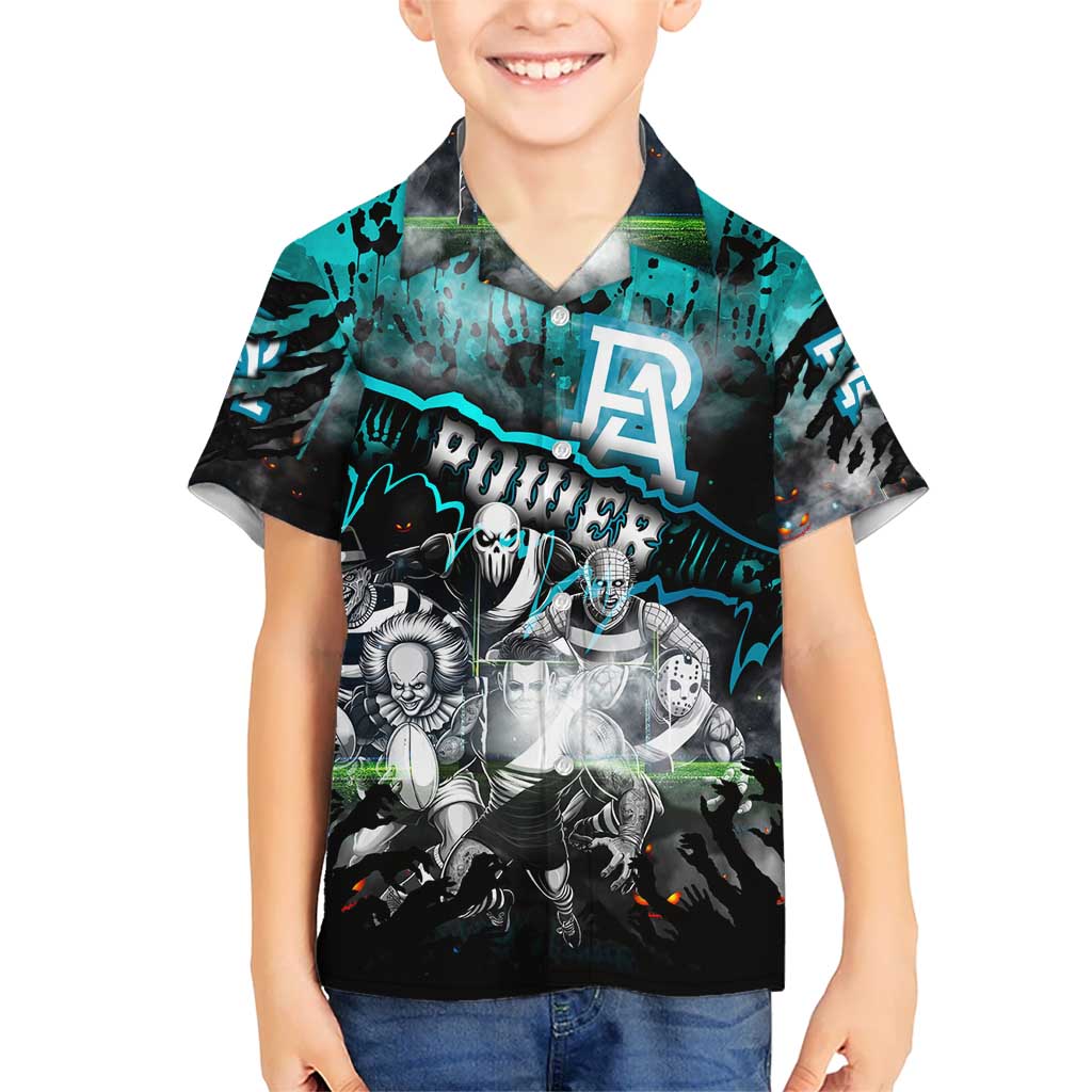 Step Into Horror Domain Power Football Hawaiian Shirt Halloween Horror Movie Characters - Aussie Hoodie