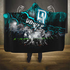 Step Into Horror Domain Power Football Hooded Blanket Halloween Horror Movie Characters - Aussie Hoodie