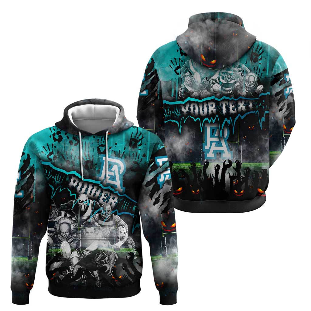 Step Into Horror Domain Power Football Hoodie Halloween Horror Movie Characters - Aussie Hoodie
