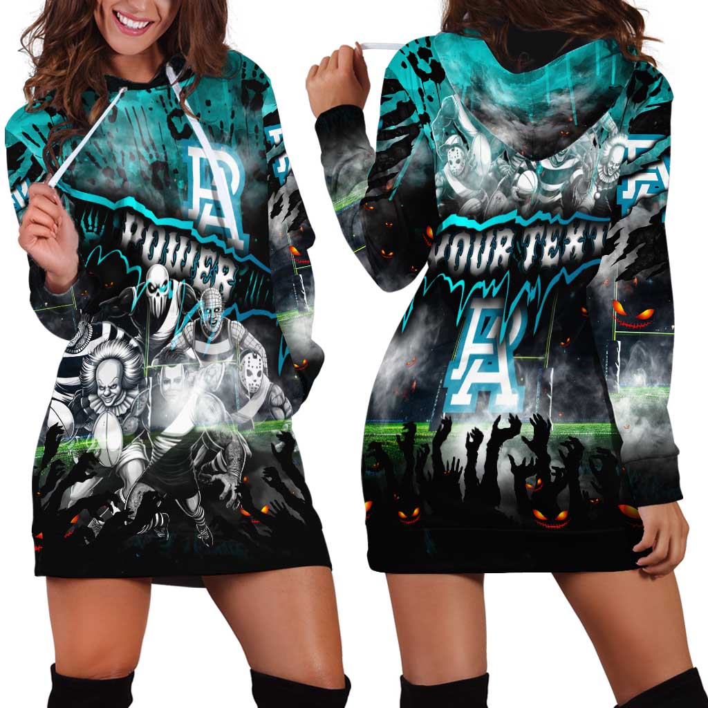Step Into Horror Domain Power Football Hoodie Dress Halloween Horror Movie Characters - Aussie Hoodie
