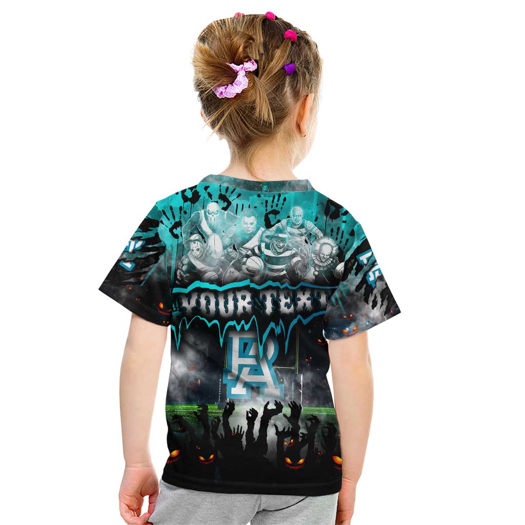 Step Into Horror Domain Power Football Kid T Shirt Halloween Horror Movie Characters - Aussie Hoodie