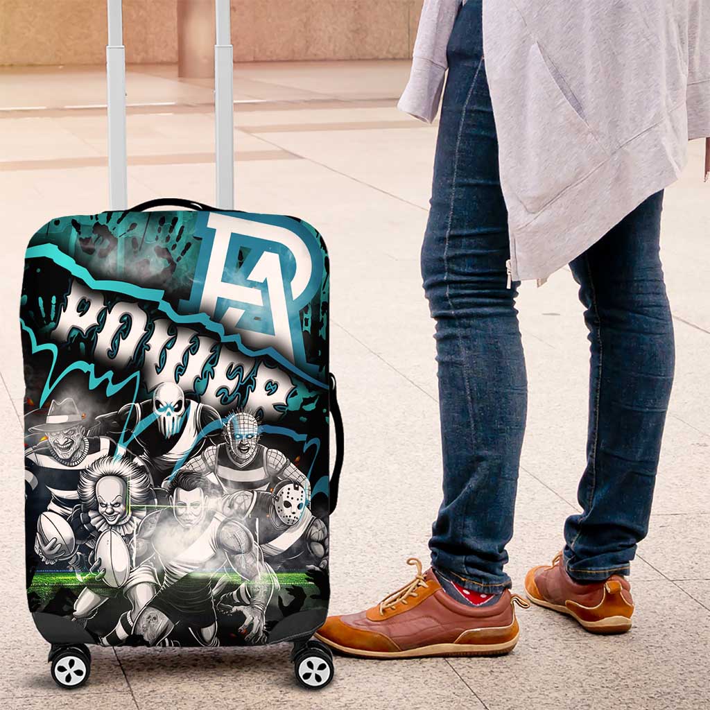 Step Into Horror Domain Power Football Luggage Cover Halloween Horror Movie Characters - Aussie Hoodie
