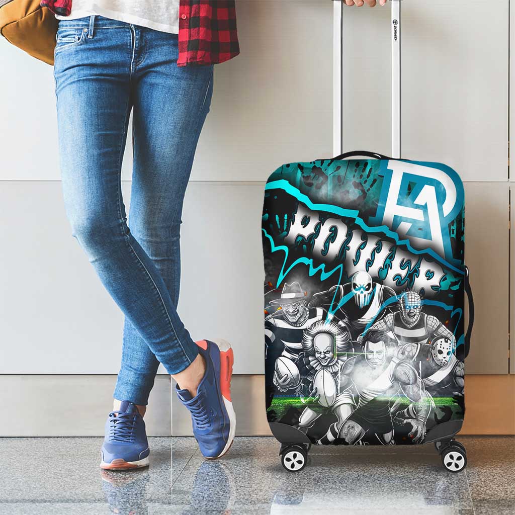 Step Into Horror Domain Power Football Luggage Cover Halloween Horror Movie Characters - Aussie Hoodie