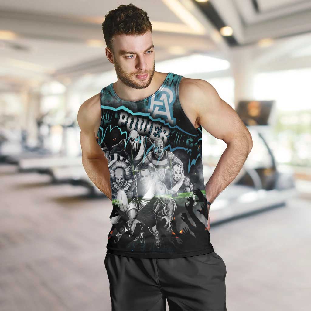 Step Into Horror Domain Power Football Men Tank Top Halloween Horror Movie Characters - Aussie Hoodie