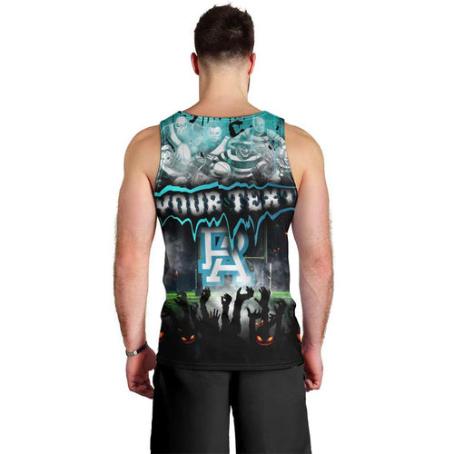 Step Into Horror Domain Power Football Men Tank Top Halloween Horror Movie Characters - Aussie Hoodie