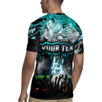 Step Into Horror Domain Power Football Rugby Jersey Halloween Horror Movie Characters - Aussie Hoodie