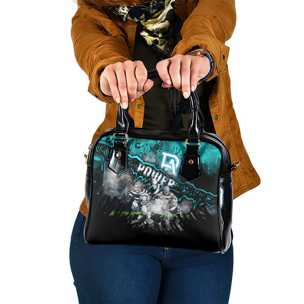 Step Into Horror Domain Power Football Shoulder Handbag Halloween Horror Movie Characters - Aussie Hoodie