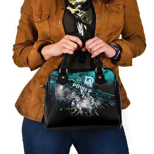 Step Into Horror Domain Power Football Shoulder Handbag Halloween Horror Movie Characters - Aussie Hoodie