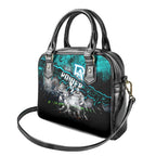 Step Into Horror Domain Power Football Shoulder Handbag Halloween Horror Movie Characters - Aussie Hoodie