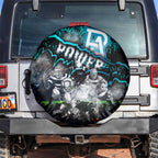Step Into Horror Domain Power Football Spare Tire Cover Halloween Horror Movie Characters - Aussie Hoodie