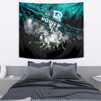 Step Into Horror Domain Power Football Tapestry Halloween Horror Movie Characters - Aussie Hoodie