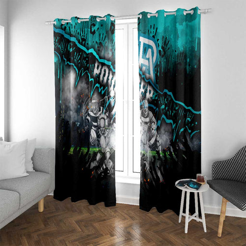 Step Into Horror Domain Power Football Window Curtain Halloween Horror Movie Characters - Aussie Hoodie