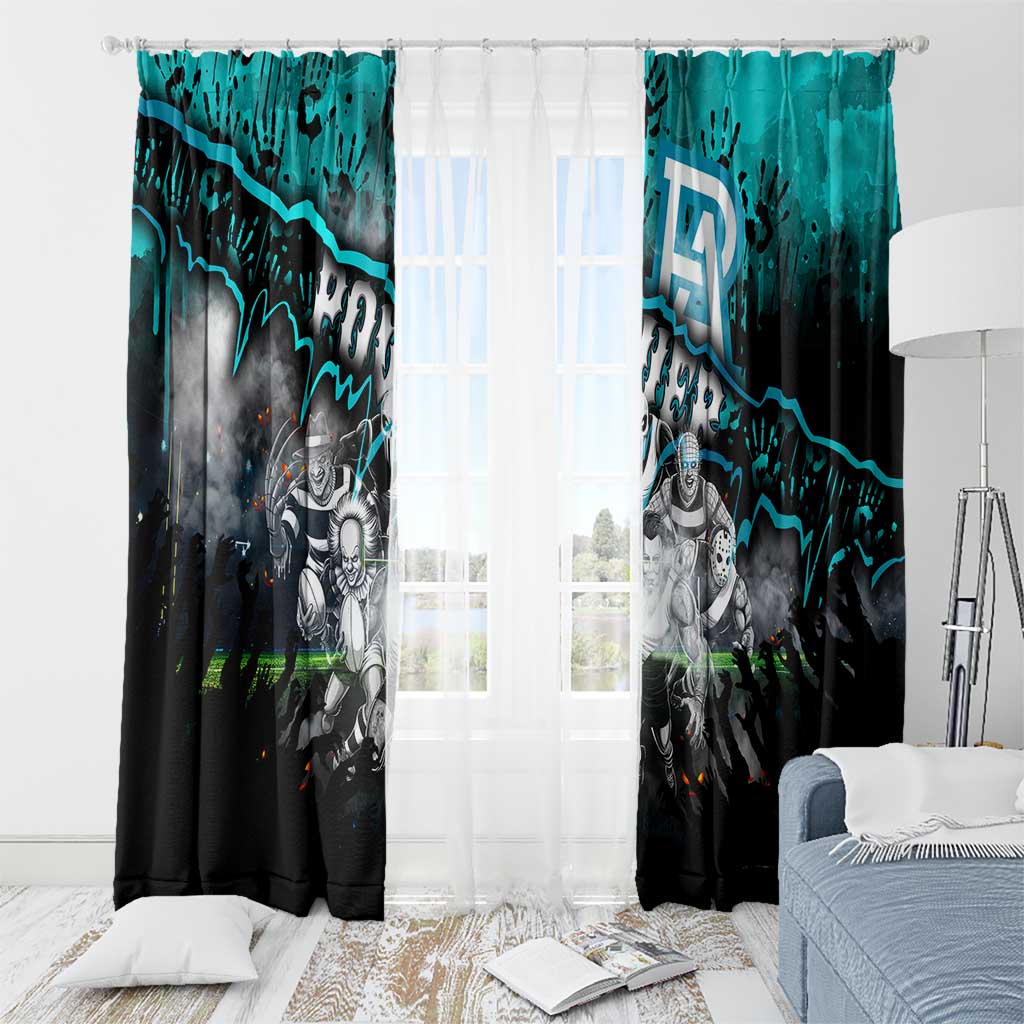 Step Into Horror Domain Power Football Window Curtain Halloween Horror Movie Characters - Aussie Hoodie