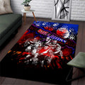 Step Into Horror Domain Bulldogs Football Area Rug Halloween Horror Movie Characters - Aussie Hoodie