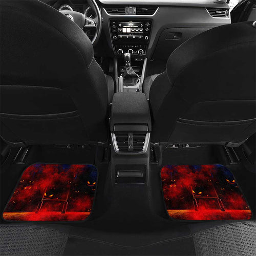 Step Into Horror Domain Bulldogs Football Car Mats Halloween Horror Movie Characters - Aussie Hoodie
