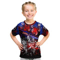 Step Into Horror Domain Bulldogs Football Kid T Shirt Halloween Horror Movie Characters - Aussie Hoodie