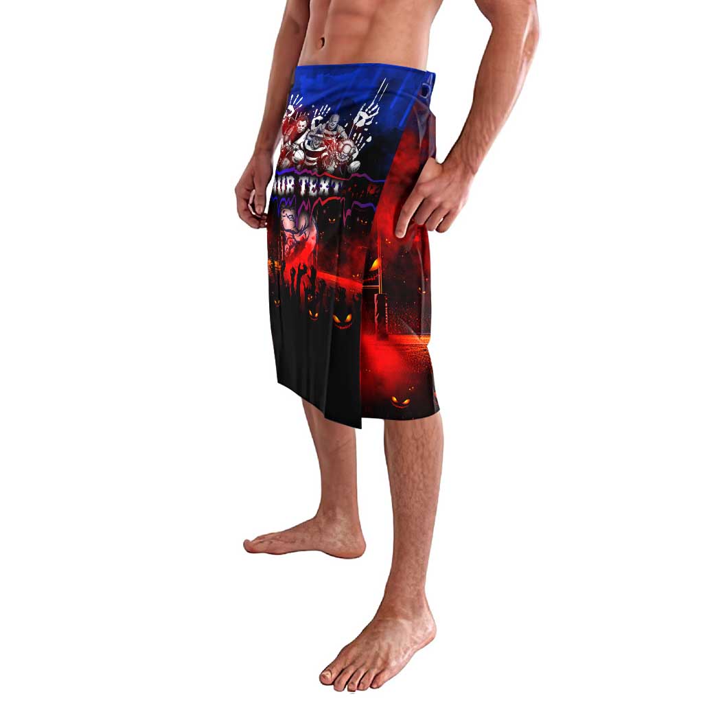 Step Into Horror Domain Bulldogs Football Lavalava Halloween Horror Movie Characters - Aussie Hoodie