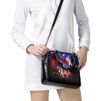 Step Into Horror Domain Bulldogs Football Shoulder Handbag Halloween Horror Movie Characters - Aussie Hoodie