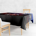 Step Into Horror Domain Bulldogs Football Tablecloth Halloween Horror Movie Characters - Aussie Hoodie