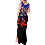 Step Into Horror Domain Bulldogs Football Tank Maxi Dress Halloween Horror Movie Characters - Aussie Hoodie