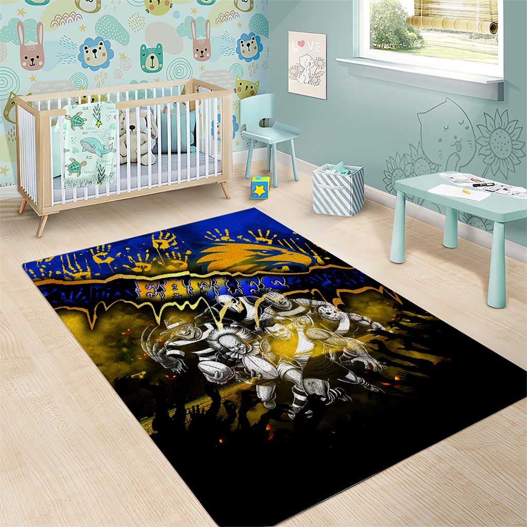 Step Into Horror Domain Eagles Football Area Rug Halloween Horror Movie Characters - Aussie Hoodie