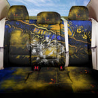 Step Into Horror Domain Eagles Football Back Car Seat Cover Halloween Horror Movie Characters - Aussie Hoodie